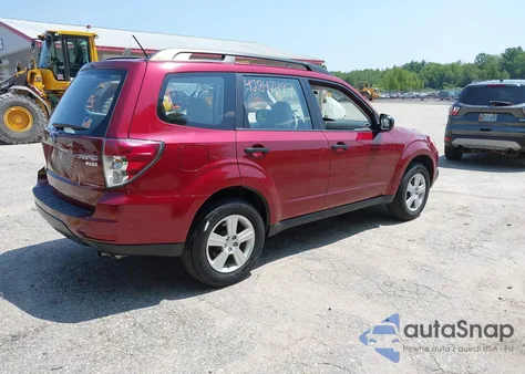 2011 Subaru Forester 2.5X from USA, damaged, VIN JF2SHABC4BH760002